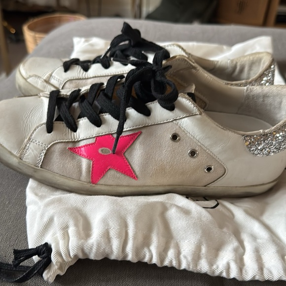 Golden Goose Superstar Sneakers- VGUC. Purchased  Nordstrom- will share receipt - Picture 4 of 11